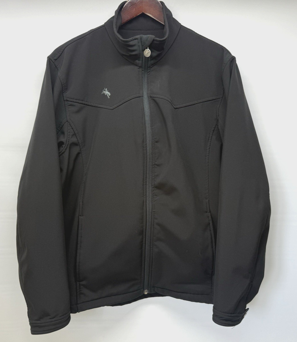 Wyoming Traders Mens Medium Colter Zip Fleece Lined Soft Shell Ranch Wear Jacket